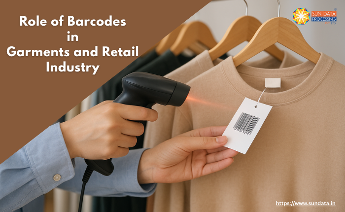 garments and retail industry Barcode