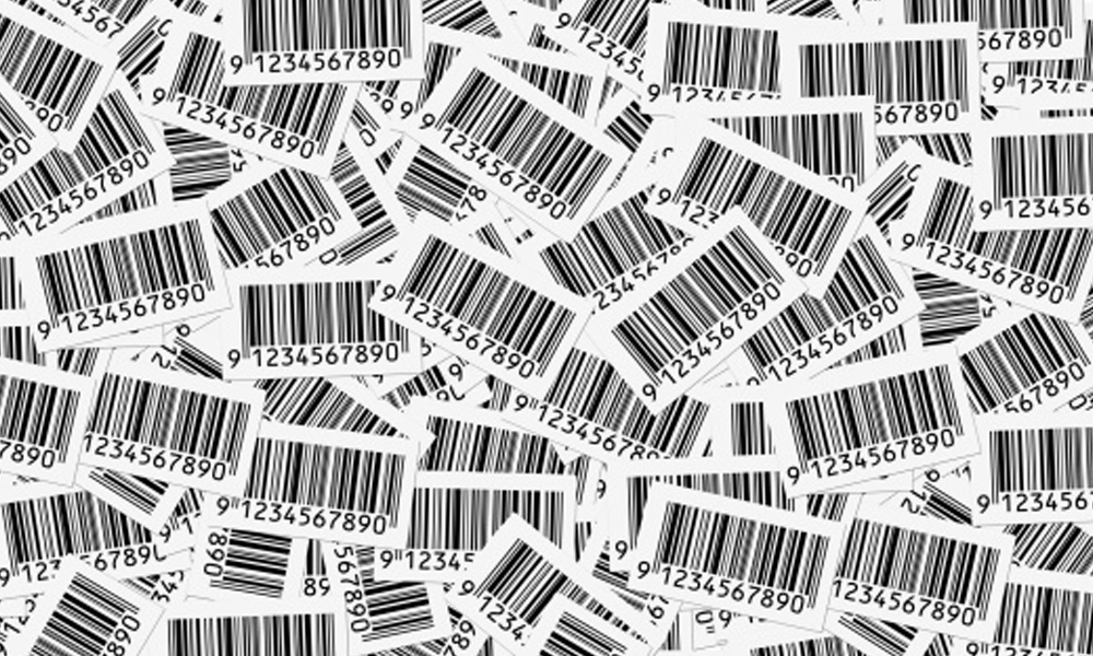 barcode  with numbers