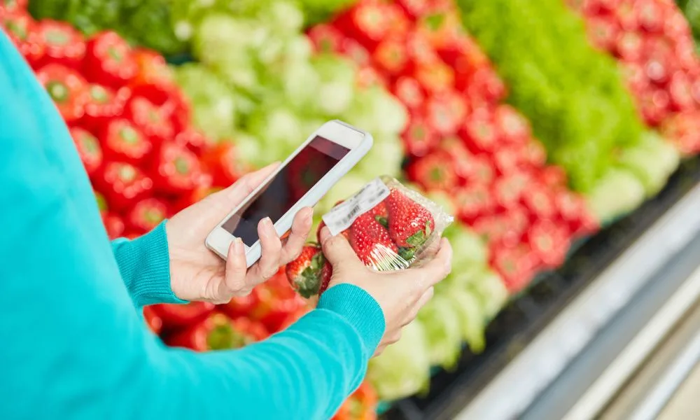 barcodes in food industry