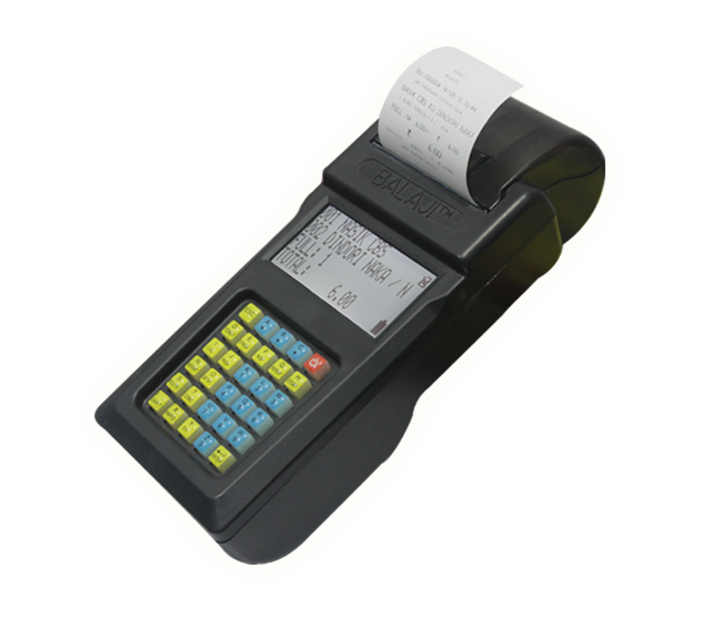 mobile printer with  Physical numeric keypad