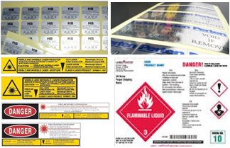 Instruction / Caution label application