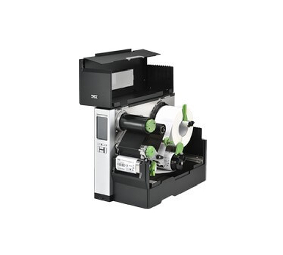 The MH240 Series is TSC's mainstream industrial barcode label printer side face