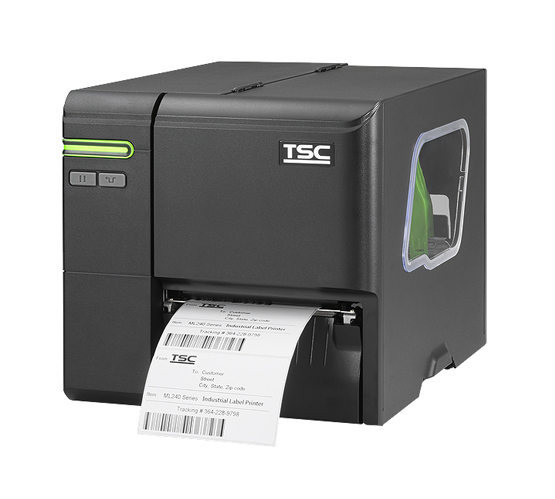 TSC ML 240  smaller industrial barcode label printers
