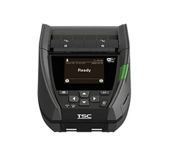 TSC Alpha 40L printing receipts and labels on the move