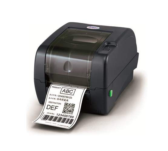 TSC 247 / 345  Desktop Thermal Transfer Barcode Printer In black color