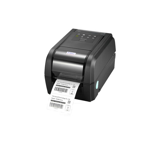 The TX200 Series of thermal transfer desktop barcode- machine TSC TX 600