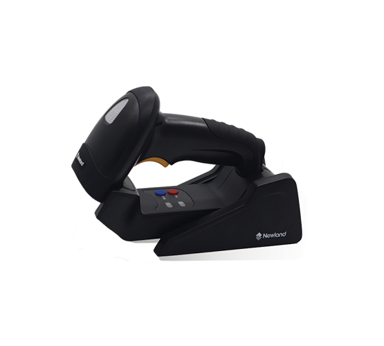 Handheld Scanner NEWLAND HR 15 (1D) machine which in black color