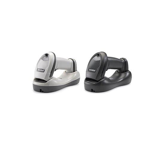 Two ZEBRA LI 4278 (1D) with Cordless Freedom in black and grey color