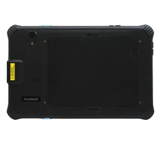 Unitech PA720T Plus Android Rugged Tablet (back, with scan window)