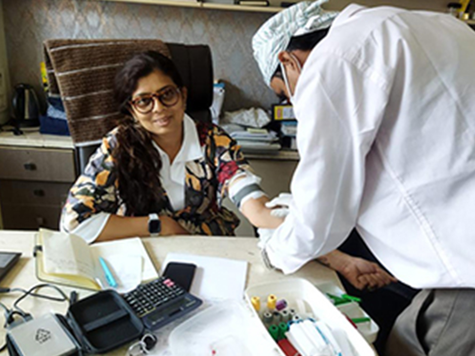 Free Blood Testing Camp