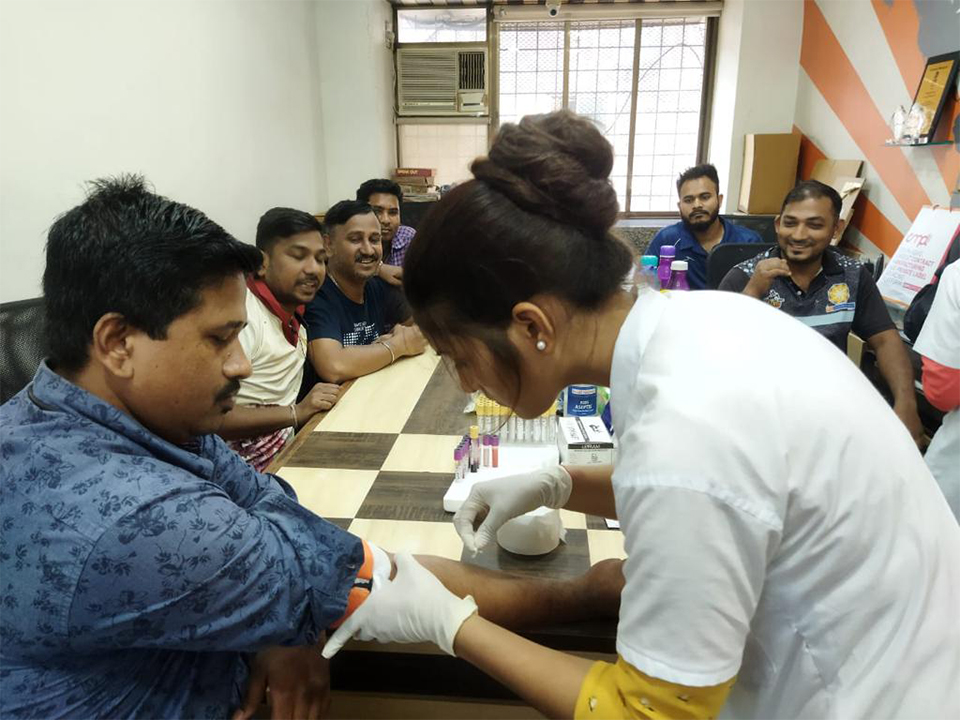 Free Blood Testing Camp