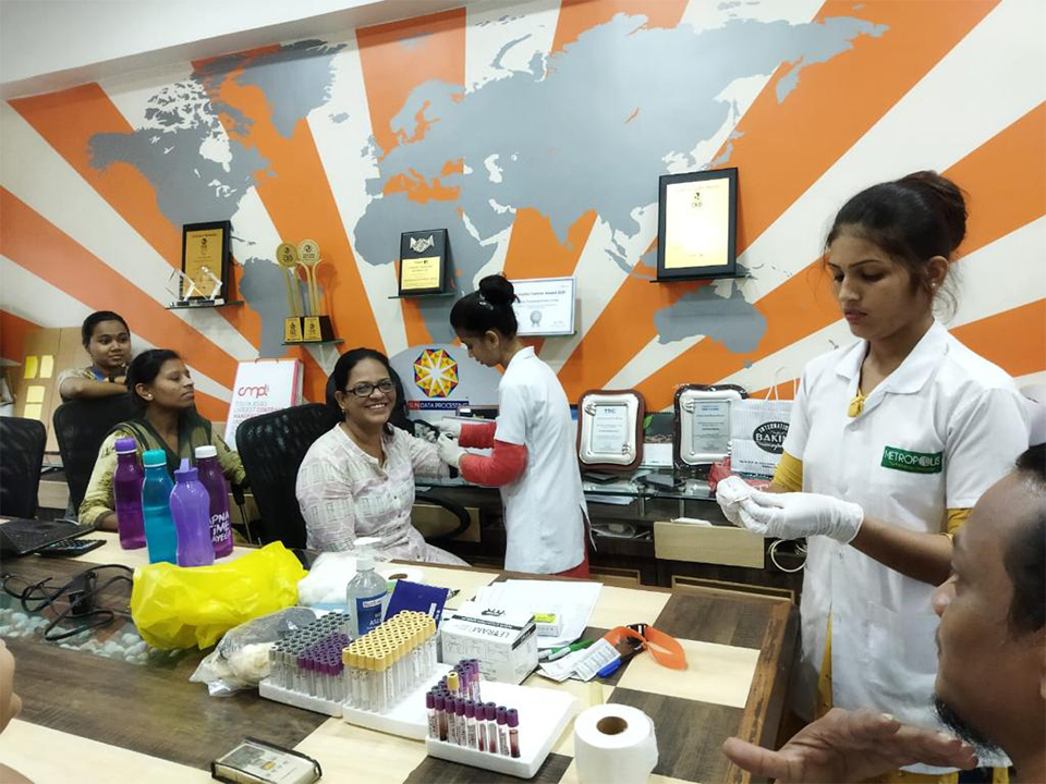Free Blood Testing Camp