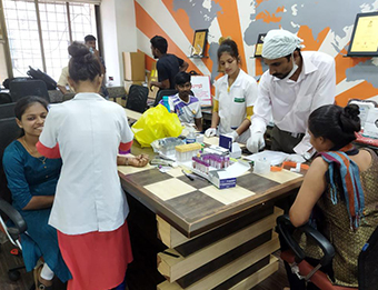 Free Blood Testing Camp