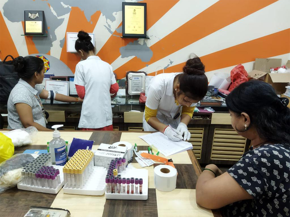 Free Blood Testing Camp