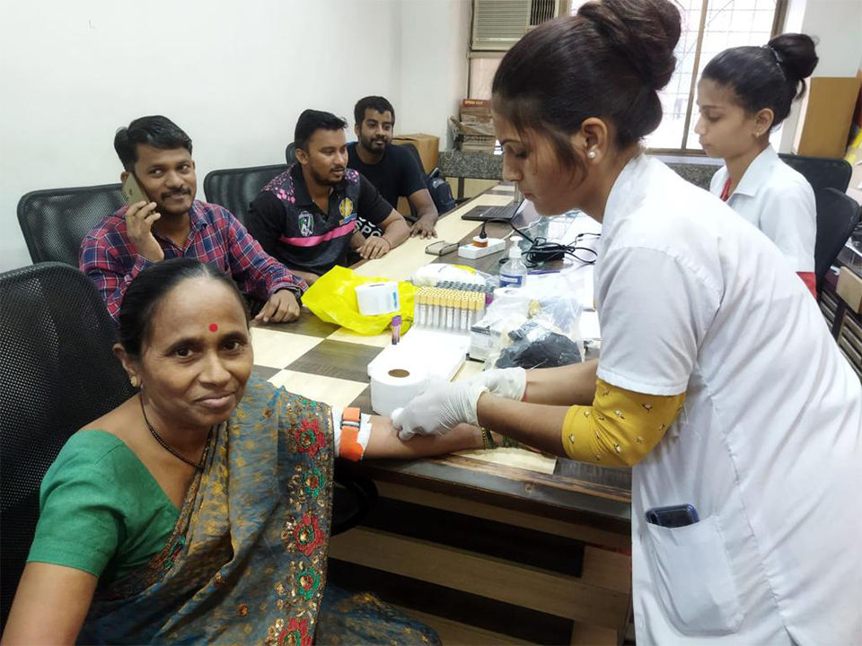 Free Blood Testing Camp