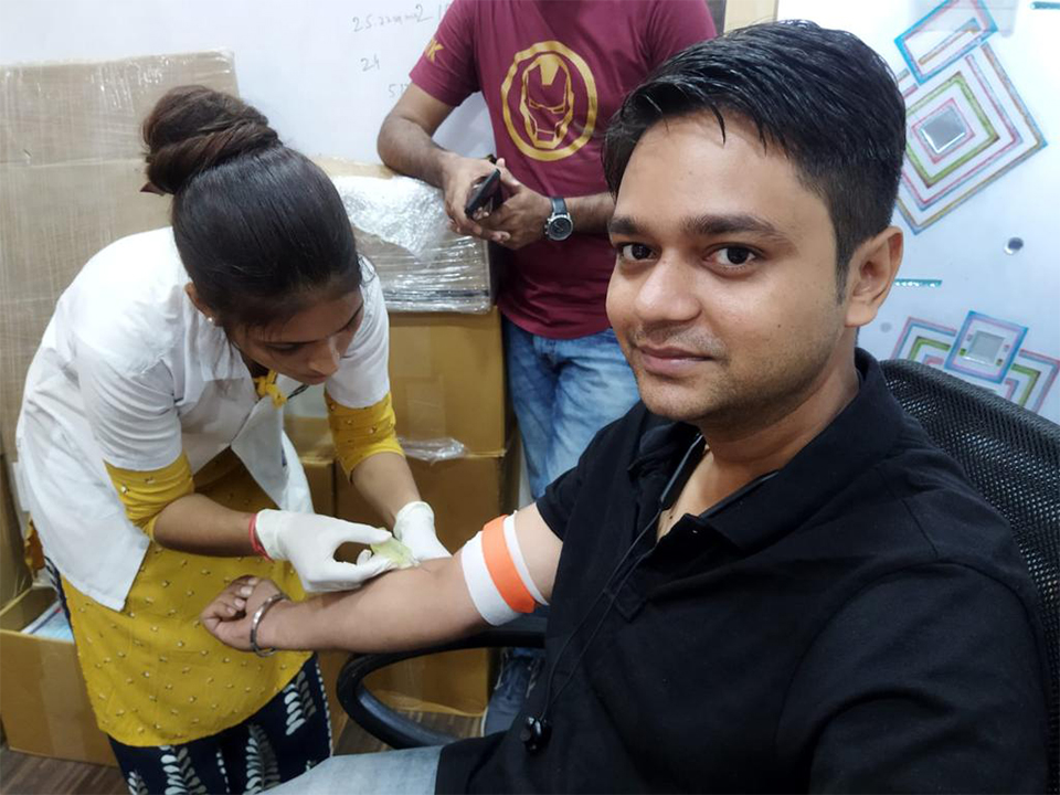 Free Blood Testing Camp