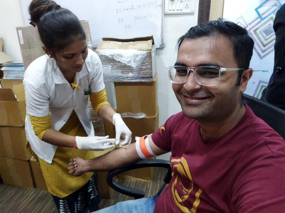 Free Blood Testing Camp