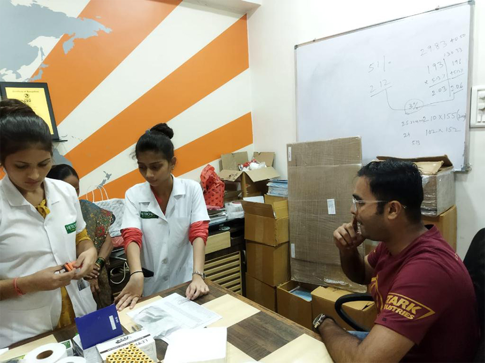Free Blood Testing Camp