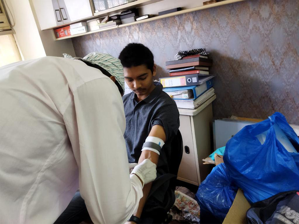Free Blood Testing Camp