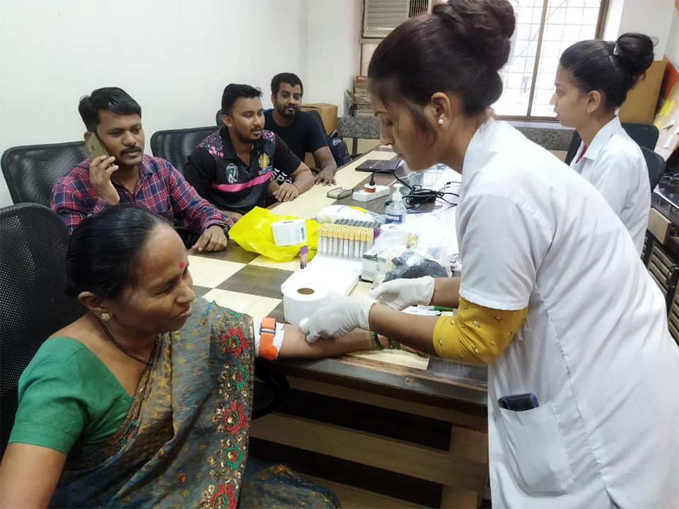 Free Blood Testing Camp