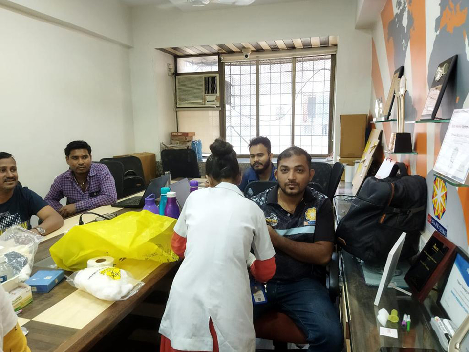 Free Blood Testing Camp