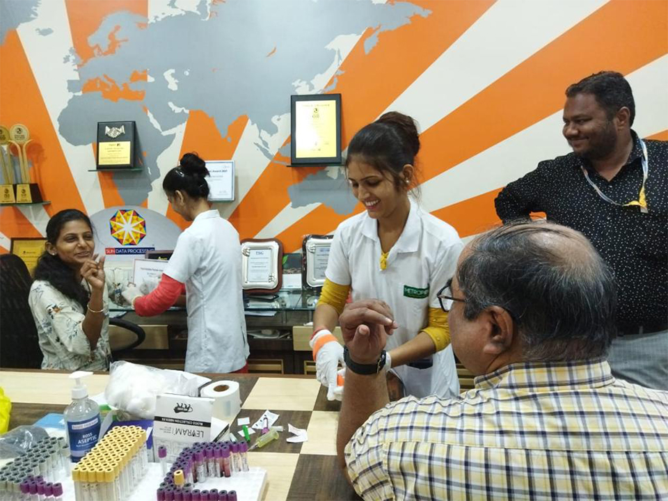 Free Blood Testing Camp