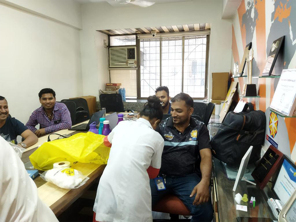 Free Blood Testing Camp