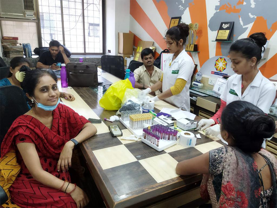 Free Blood Testing Camp