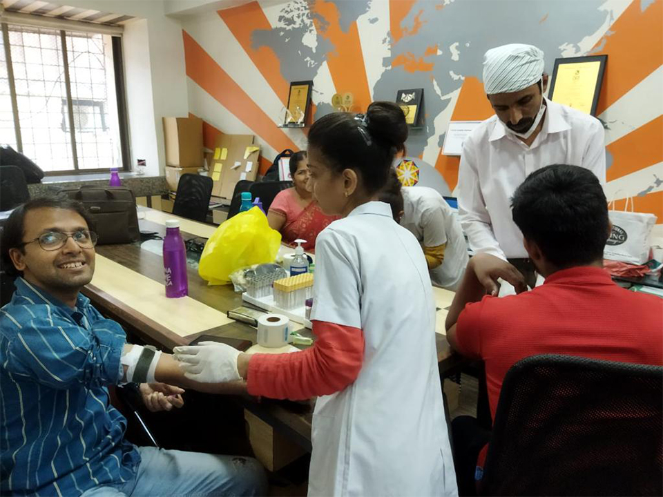 Free Blood Testing Camp