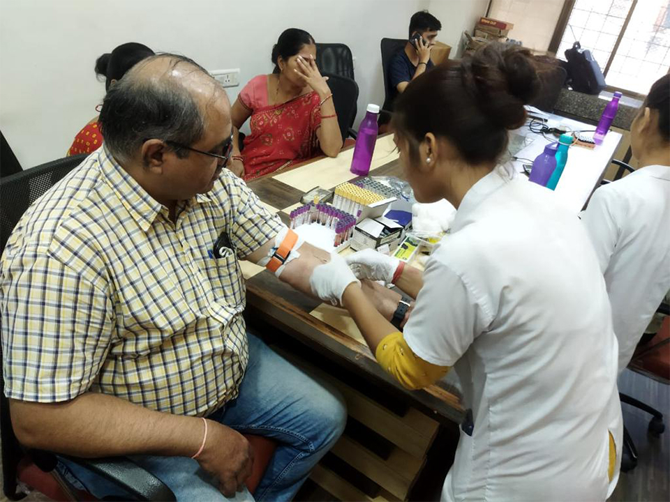 Free Blood Testing Camp