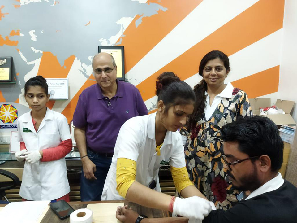 Free Blood Testing Camp